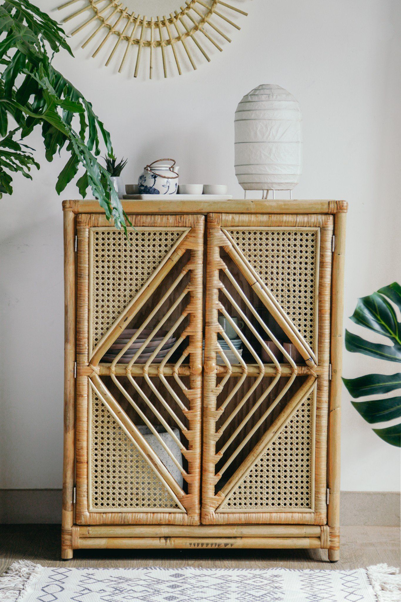  [NGỪNG SẢN XUẤT] Rattan Cupboard 
