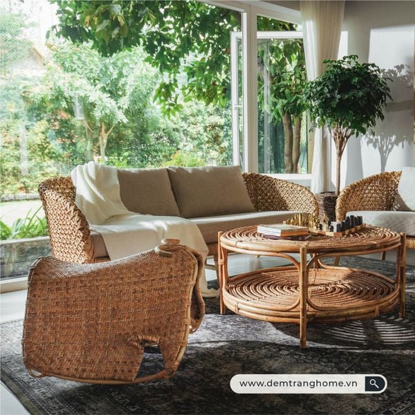  [PRE-ORDER] NGHE ROCKING CHAIR - DEMTRANGHOME - LAITA DESIGN 