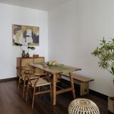  COMBO QUÂY QUẦN -  TRỌN BỘ NỘI THẤT PHÒNG ĂN KẾT HỢP TỦ ACACIA 