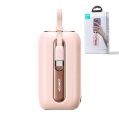 Sạc dự phòng 22.5W Joyroom L012 Colorful siêu nhỏ 10.000mAh tích hợp cáp sạc dùng cho các loại điện thoại