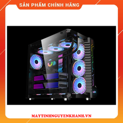 CASE MIK LV07 RGB KÍNH CƯỜNG LỰC BLACK