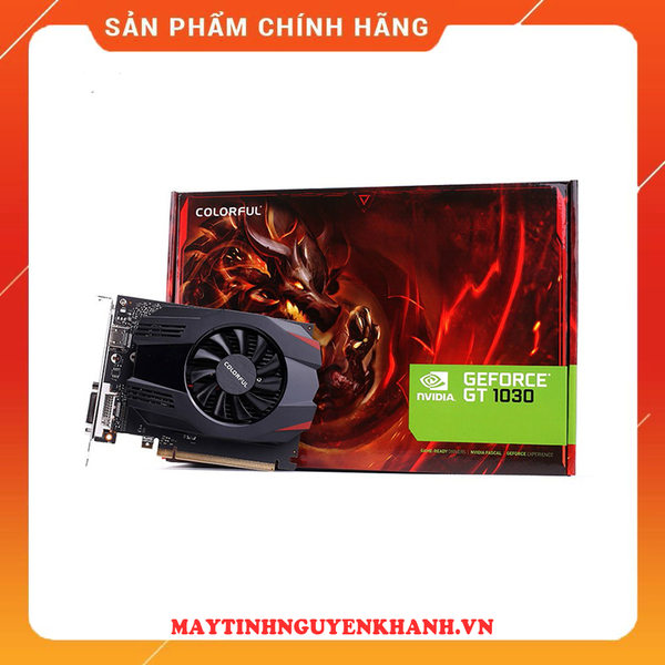 VGA Colorful GT 1030 2G D5 Single Fan (GT1030-2G V3-V) NEW BH 36 THÁNG