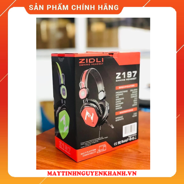 Tai nghe Zidli Z-197 Gaming NEW BH 12 THÁNG