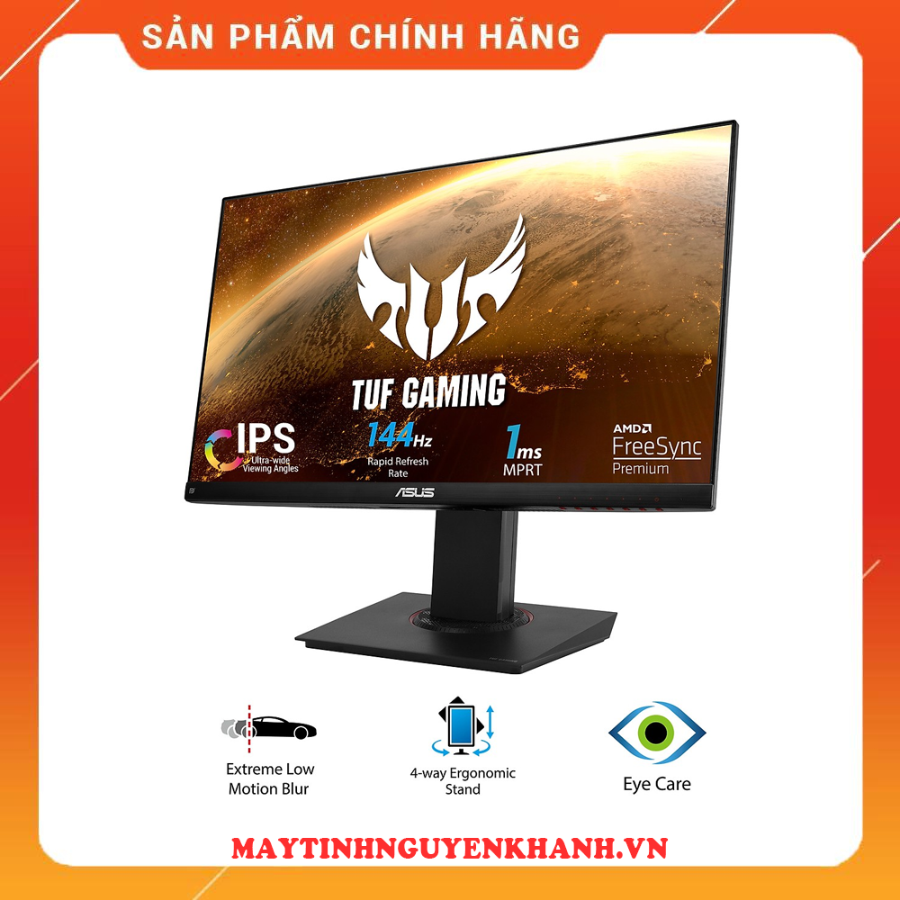 MÀN HÌNH ASUS 24 INCH TUF GAMING VG249Q FHD IPS 144HZ MỚI BẢO HÀNH 24 THÁNG