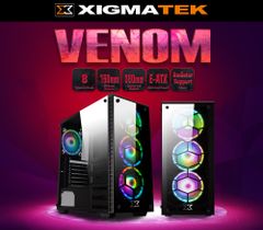 CASE XIGMATEK VENOM ( NO FAN) NEW BH 12 THÁNG