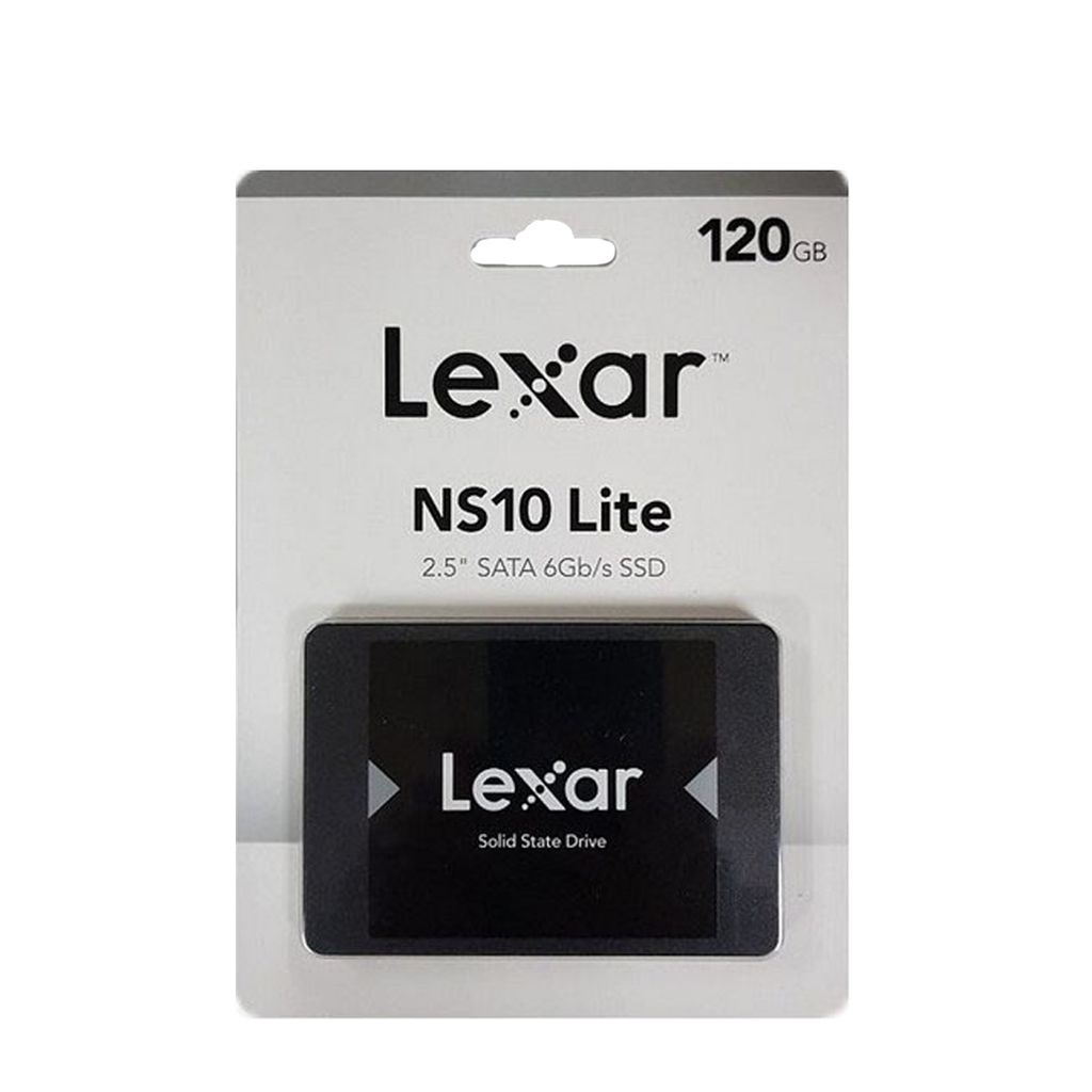 SSD 120G Lexar NS10 Lite Sata III 6Gb/s TLC (LNS10LT-120BCN) mới bảo hành 36 tháng