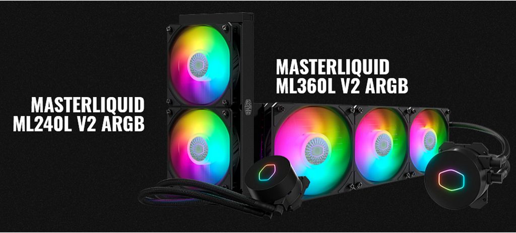 Tản nước Cooler Master MASTERLIQUID ML360L V2 ARGB NEW BH 12 THÁNG