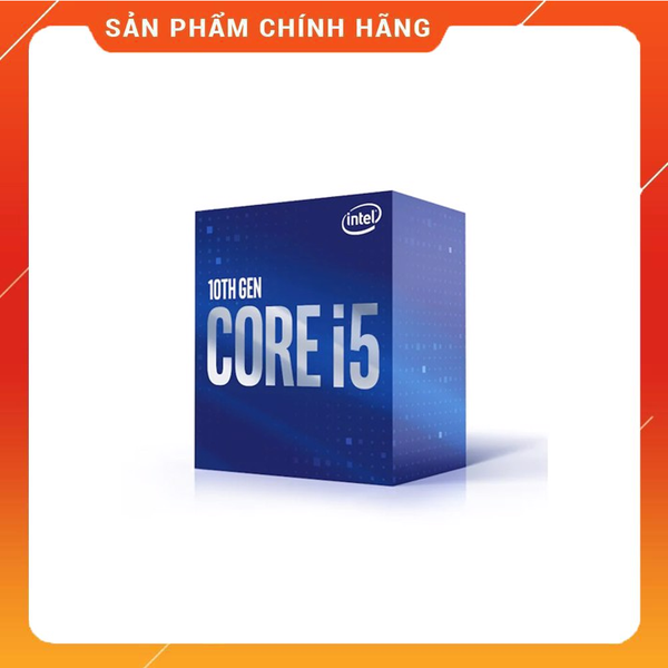 CPU Intel Core i5 10400F (2.90 Up to 4.30GHz, 12M, 6 Cores 12 Threads) TRAY chưa gồm Fan (Không GPU) NEW BH 36 THÁNG