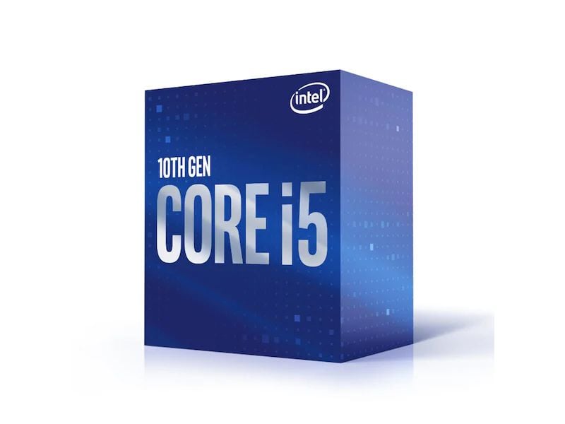 CPU Intel Core i5 10400F (2.90 Up to 4.30GHz, 12M, 6 Cores 12 Threads) TRAY chưa gồm Fan (Không GPU) NEW BH 36 THÁNG