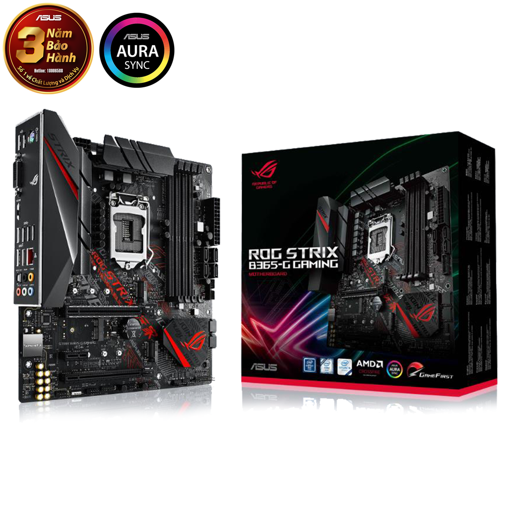 Mainboard Asus ROG Strix B365-G Gaming NEW BH 36 THANG