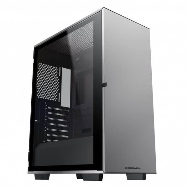 CASE XIGMATEK LUX SHADOW ( MÀU XÁM ) FULL ATX