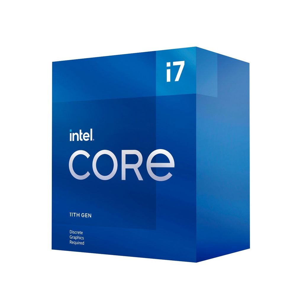 CPU Intel Core i7-11700F (2.5GHz turbo up to 4.9Ghz, 8 nhân 16 luồng, 16MB Cache, 65W) - Socket Intel LGA 1200 NEW TRAY BH 36 THÁNG