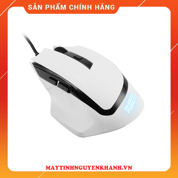 Chuột Sharkoon Shark Force White – Gaming Optical Mouse NEW BH 12 TH