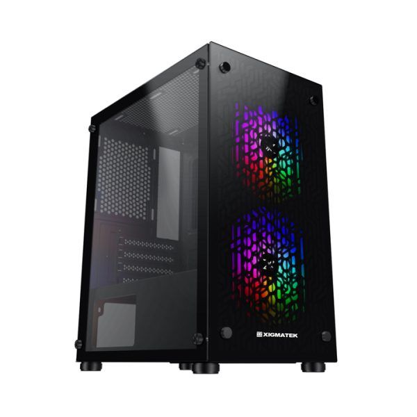 Vỏ Case Xigmatek NYM 2F EN48946 (2 Fan RGB - Matx)