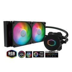 Tản nhiệt nước CPU Cooler Master MasterLiQuid ML240L ARGB V2 NEW BH 12 THÁNG