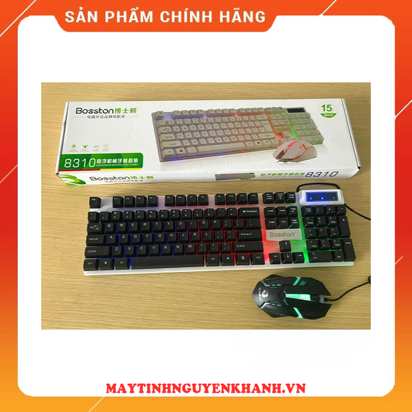 Combo 8310 full led chuyên game ( chuột+ bàn phím ) mới bảo hành 12 tháng