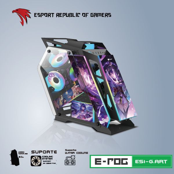 CASE VSP ESPORT REPUBLIC OF GAMERS ES1 - G.ART - Black