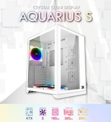 Vỏ Case Xigmatek AQUARIUS S - ARTIC EN46515 (Mid Tower/Màu Trắng)