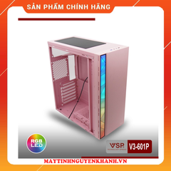 Thùng máy Case VSP Gaming V3-601P Pink (No Fan)