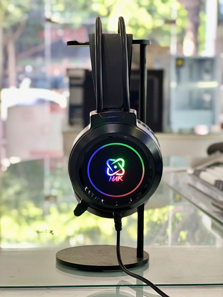Tai nghe Gaming HAK P200 RGB - 7.1 (Black)