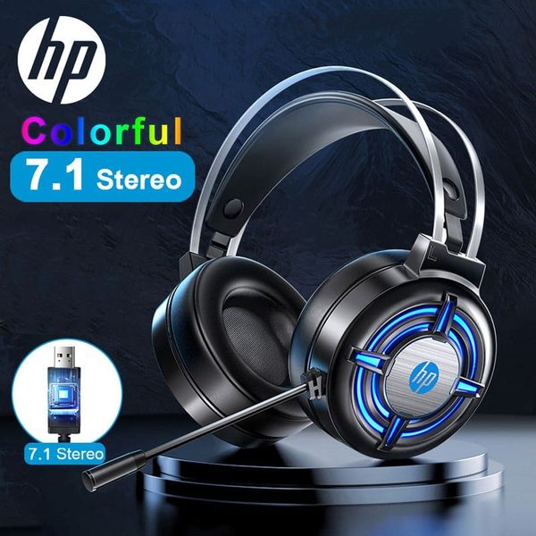 Tai nghe gaming HP H120G led RGB - âm thanh stereo sống động (Đen) NEW BH 6THÁNG