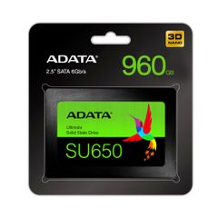 SSD Adata SU650 120Gb SATA3 (đọc: 520MB/s /ghi: 320MB/s)