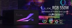 PSU AEROCOOL LUX RGB 550W 80Plus Bronze Certified ( RGB SYNC ) NEW BH 36 THÁNG