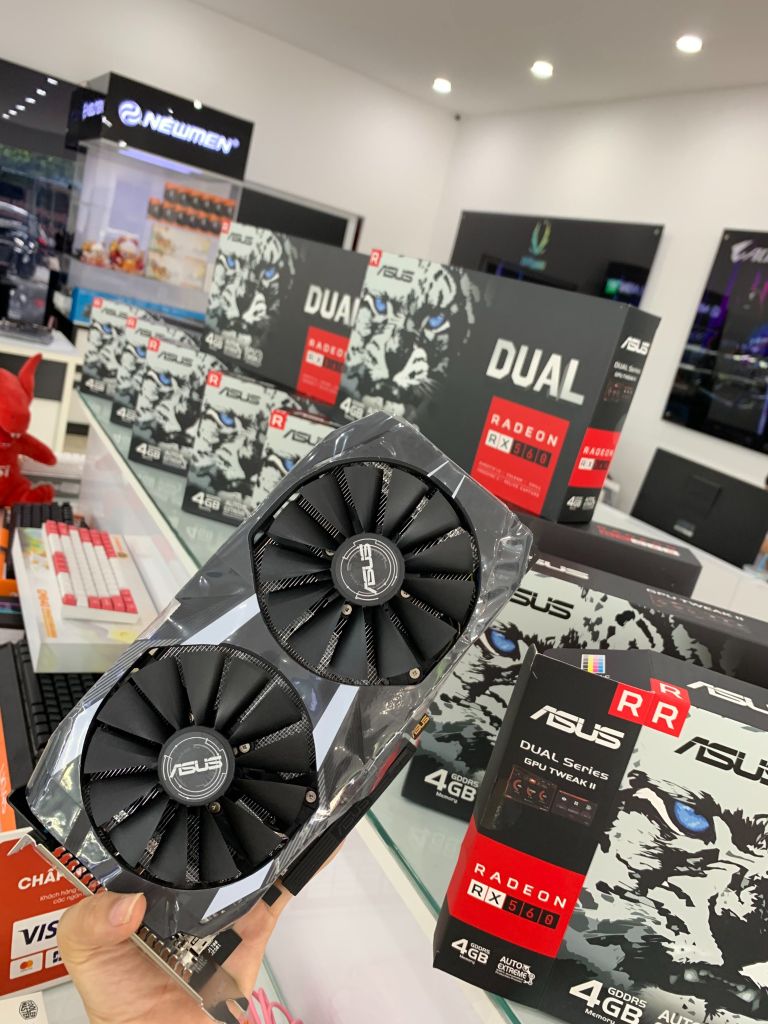 VGA Asus Dual Radeon RX 560 4GB GDDR5