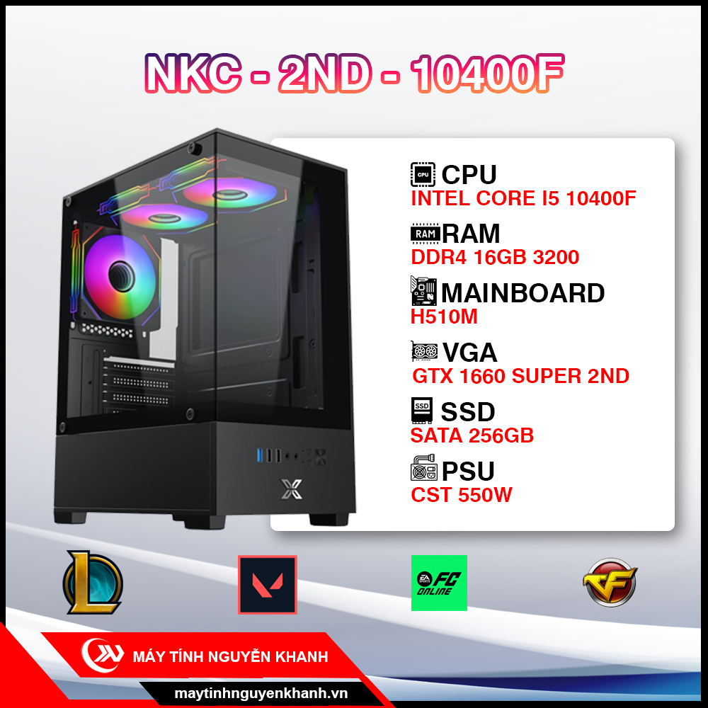 NKC - 2ND - 10400F (I5 10400F/16GB)