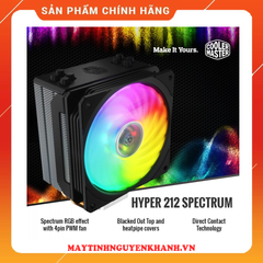 Tản nhiệt CPU Cooler Master Hyper 212 RGB NEW BH 12 THÁNG