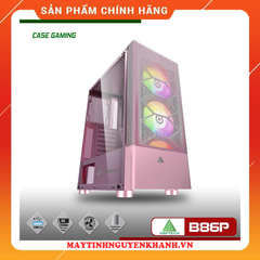 Case VSP B86P Gaming Mặt Lưới ( Hồng ).