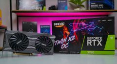 VGA  INNO3D GEFORCE RTX 3050 TWIN X2 OC NEW BH  36 THÁNG