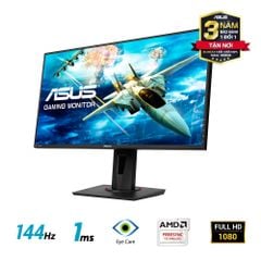 Màn Hình Game ASUS VG278Q 27 inch 144Hz 1ms G-SYNC Compatible, FreeSync Full HD 2 Loa NEW BH 36 THÁNG