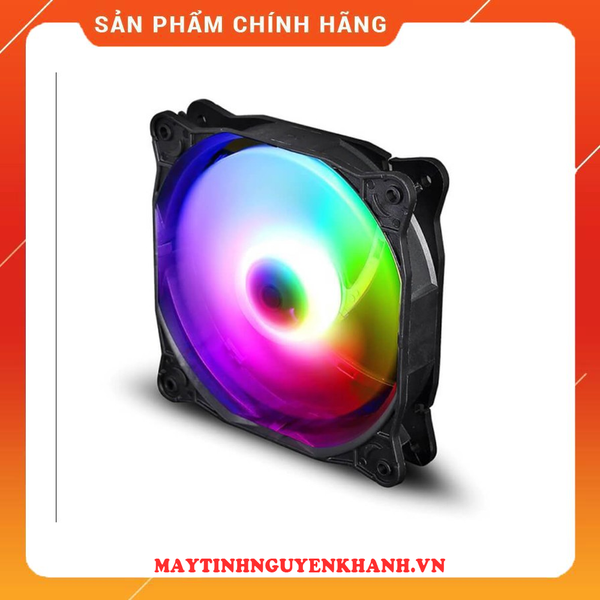 FAN LED RGB INFINITY MSC12 12CM SIÊU ĐẸP KHÔNG CẦN TỚI HUB NEW BH 12 THÁNG