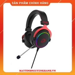 TAI NGHE DAREU EH925 BLACK RED RGB NEW BH 12 THÁNG