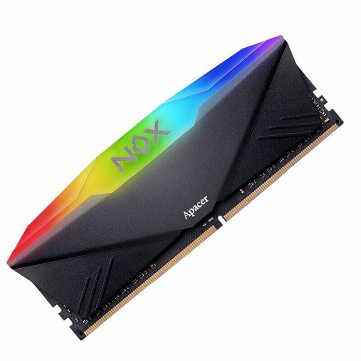 Ram Apacer Nox Rgb 8Gb/3200 DDR4 (1x8Gb) Led RGB ( màu đen ) bảo hành 36 tháng