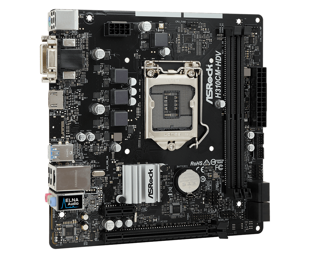 MAINBOARD ASROCK H310CM-HDV