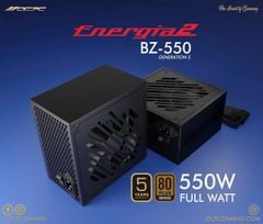 Nguồn máy tính OCPC ENERGIA BZ550 550W (80+ Bronze/cáp dẹt)
