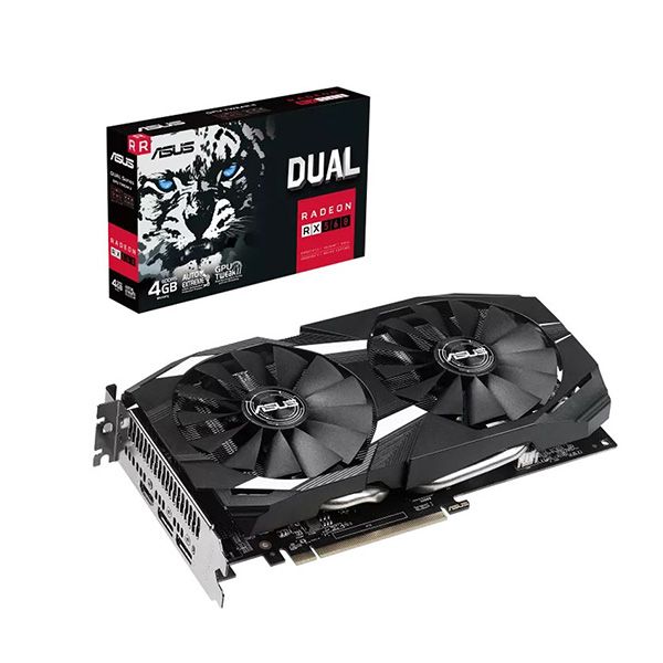 VGA Asus RX560 Dual 4G 2 Fan bảo hành 36 tháng