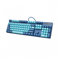 Bàn phím Rapoo V500 Pro Cyan Blue Blue switch