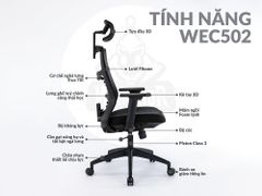 Ghế Công Thái Học Egonomic WARRIOR HERO Series WEC502 Black Mới Bảo Hành 12 Tháng