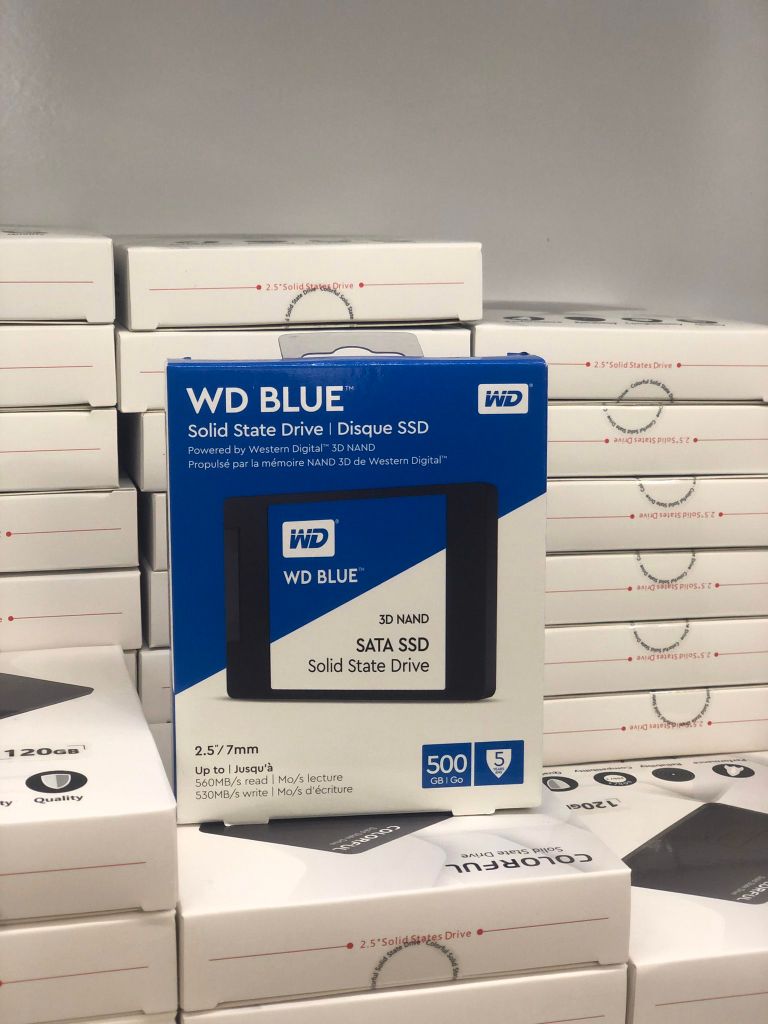 SSD WESTERN DIGITAL BLUE 500GB 2.5