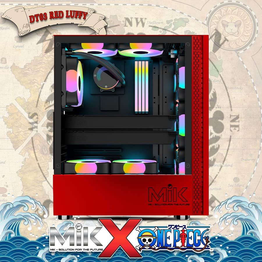 CASE MIK DT03 RED LUFFY NEW BH 12 THÁNG