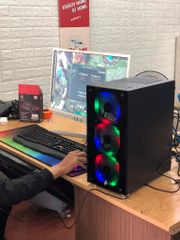 PC CHƠI GAME : H81/RAM 8GB / I3 4150/ RX480 8GB / SSD 120GB /CASE X2