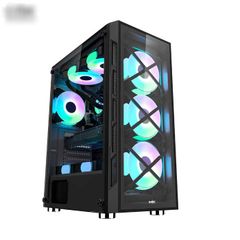 Thùng máy Case MIK TN10 Mid Tower (Tặng 3 Fan ARGB)