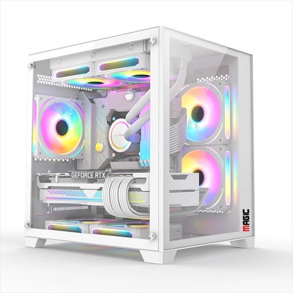 CASE MAGIC AQUA M-ATX ( MÀU TRẮNG )