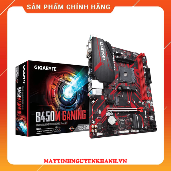 MAINBOARD GIGABYTE B450M GAMING MỚI BH 3 NĂM