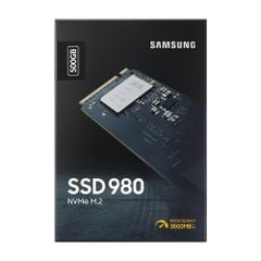 SSD SAMSUNG 980 500GB V-NAND M.2 PCIe NVMe - MZ-V8V500BW NEW BH 36 THÁNG