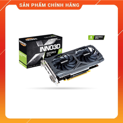 Card màn hình Inno3D GTX 1650 TWIN X2 OC 4GB GDDR6 (N16502-04D6X-1177VA25) NEW BH 36 THÁNG