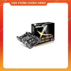 COMBO AMD Mainboard ASRock FM2A68M-DG3+  CPU AMD A8 7680 (3.5GHz Up to 3.8GHz, FM2+, 4 Cores 4 Threads) Box Chính Hãng NEW BH 36 THÁNG